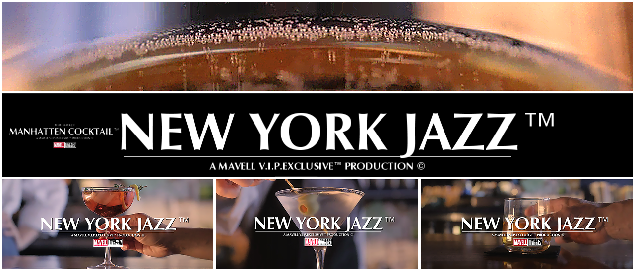 🔴🎬★NEW YORK JAZZ |Title Track : Manhattan Cocktail ©